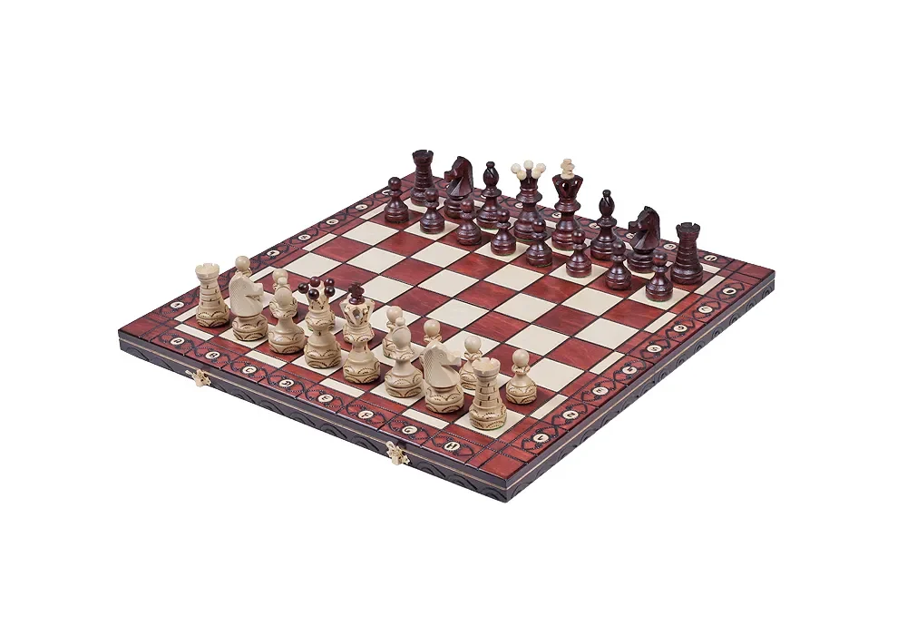 The Brown Ambassador Chess Set