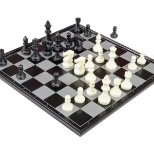 12" Magnetic Travel Chess & Checkers Set