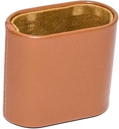 Patched Genuine Leather Dice Cup