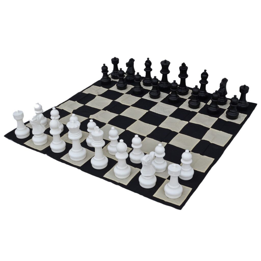 12 Inches Marble Black and White Premium Quality Chess Set