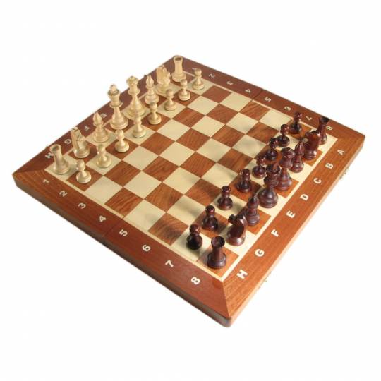 16″ Tournament Folding Chess Set