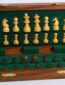 10″ Folding wood Magnetic Chess