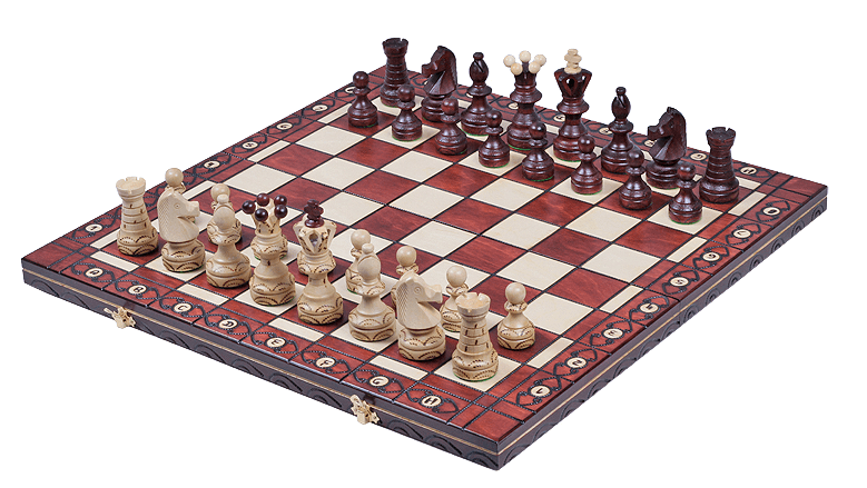 The Brown Ambassador Chess Set