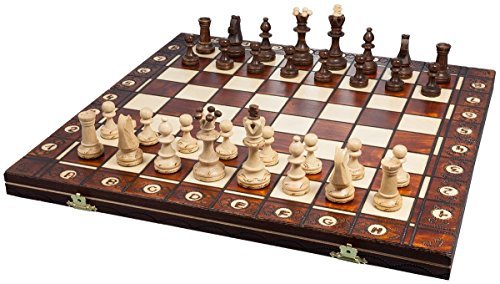 16″ Polish Senator Folding Chess Set