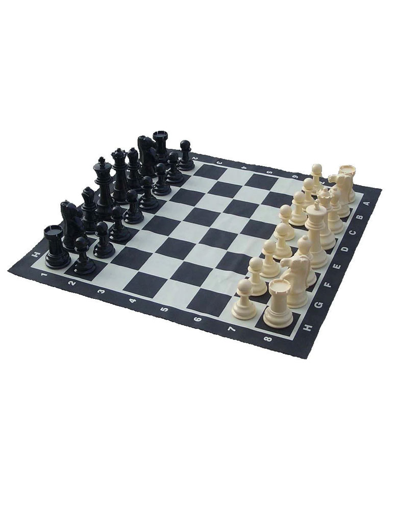 8” GIANT GARDEN CHESS SET