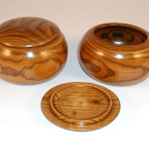 Wood Go Bowls for Go Game Stones