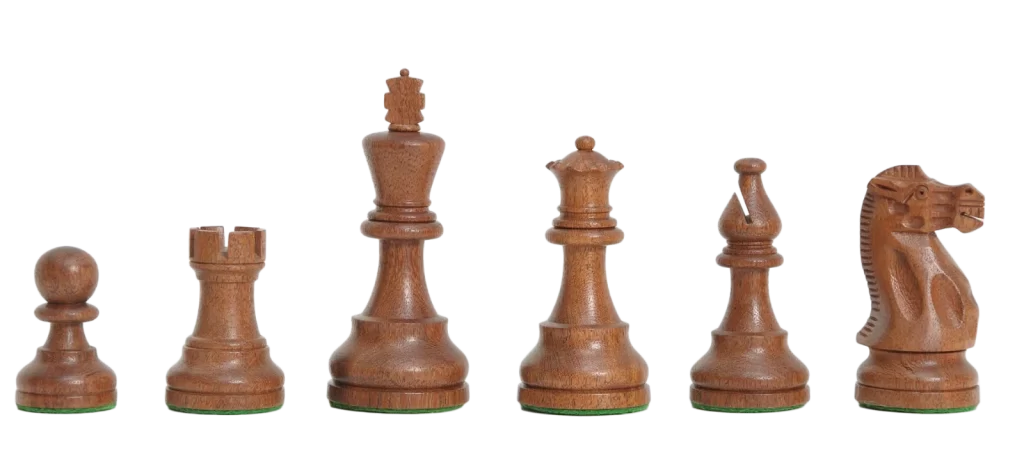 American Staunton Series Chess Pieces-3.75″