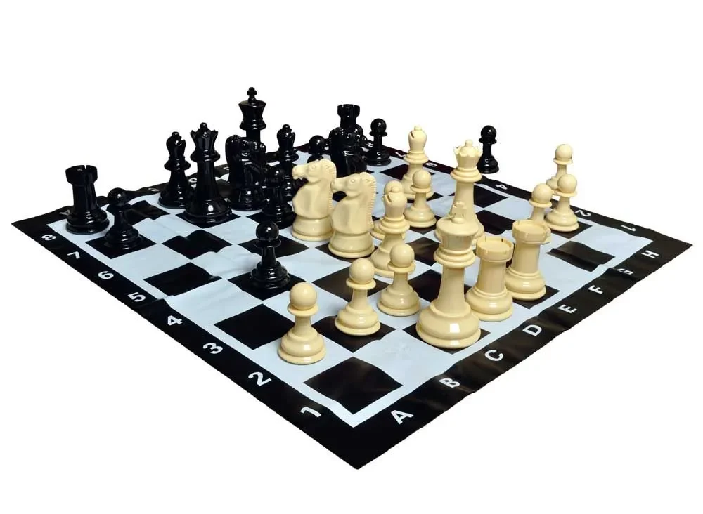 8” GIANT GARDEN CHESS SET