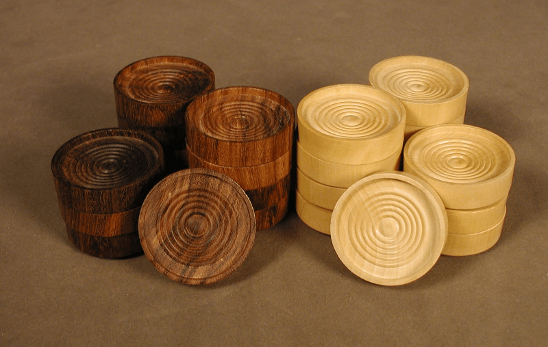 Wood Stacking Checkers