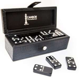 Jumbo Size Double Six Dominoes Set