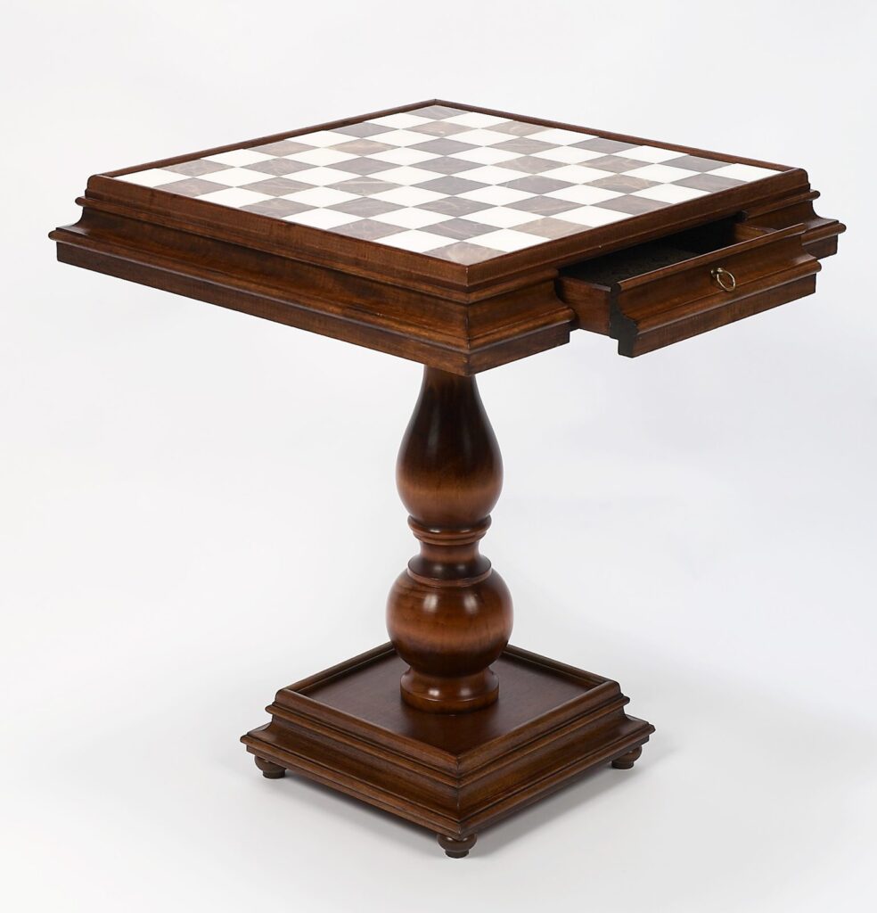 Marble Chess Table from Italy