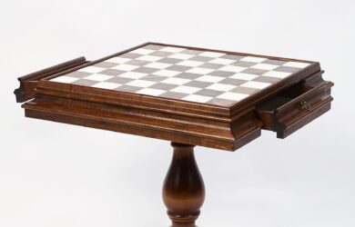 European Chess set Combo including a plastic board and a matching chess  clock