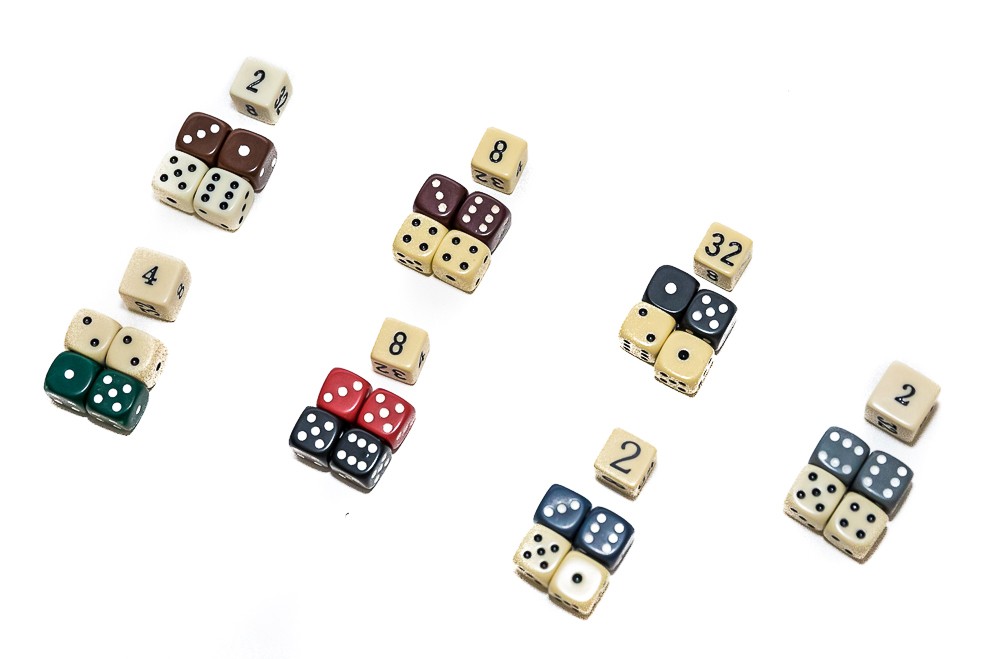 Backgammon Dice Set