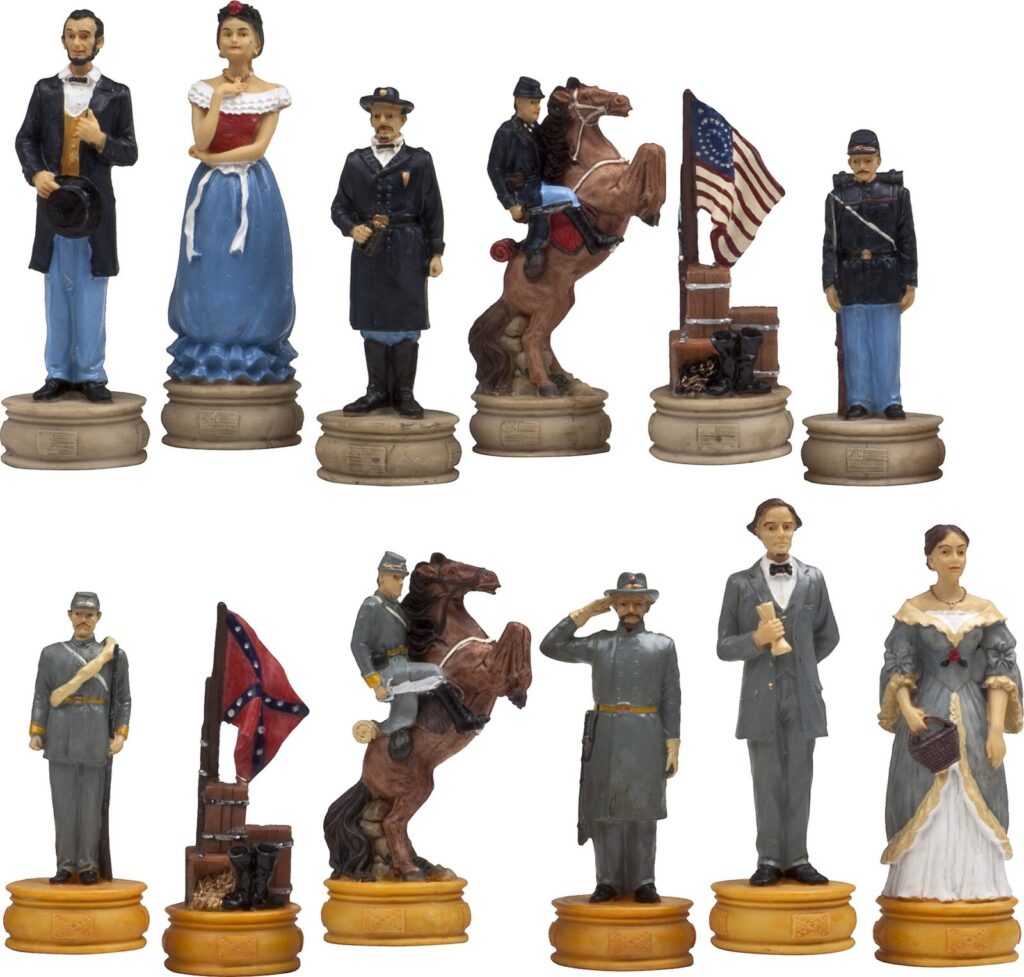 American Civil War Chessmen