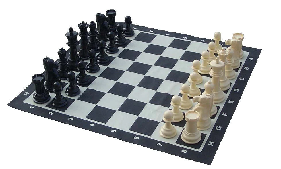 8” GIANT GARDEN CHESS SET