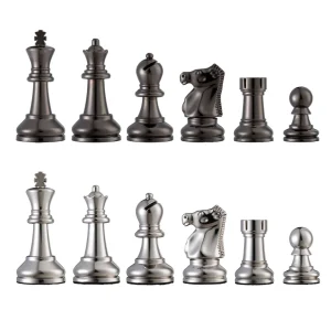 Bobby Fischer Metal Ultimate Chess Pieces