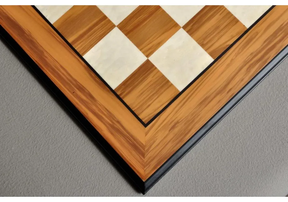 Olivewood and Bird’s-Eye Maple Chess Board