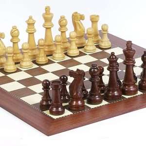 King of Chess Chessmen & Champion Board