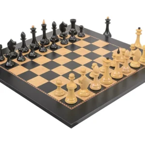 Rechapados Ferrer The Queen's Gambit Chess Set and Board Combination